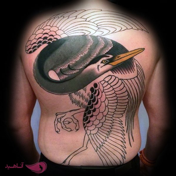 109 36طرح تاتو مردانه روی کمر 2
